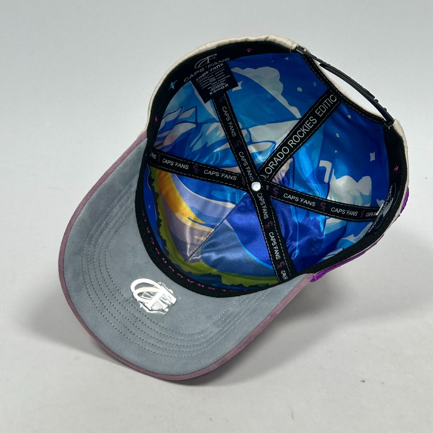 Gorra Colorado Rockies beige