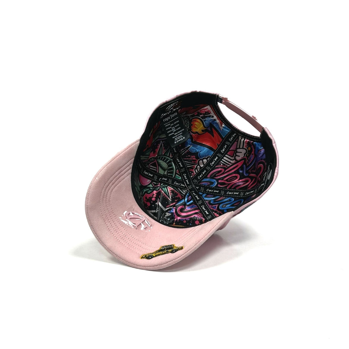 Gorra NY patches Pink