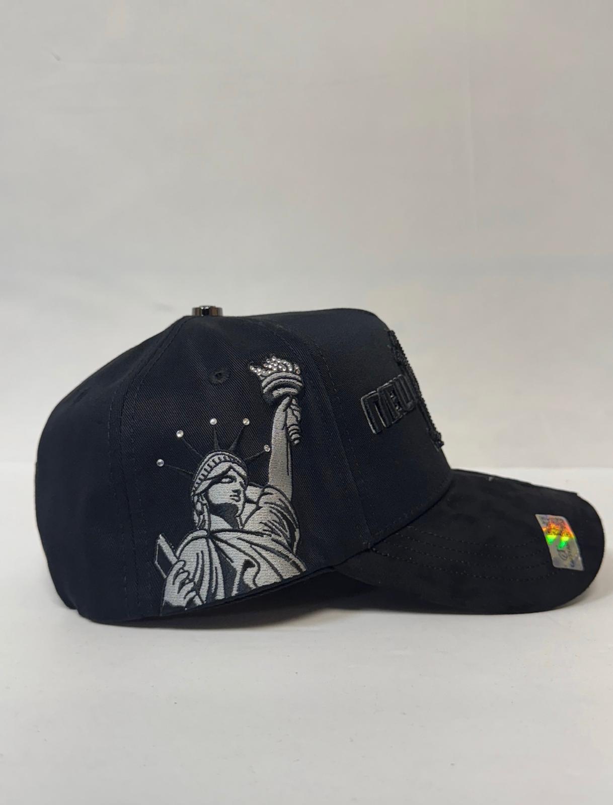 Gorra NY Crytals All Black