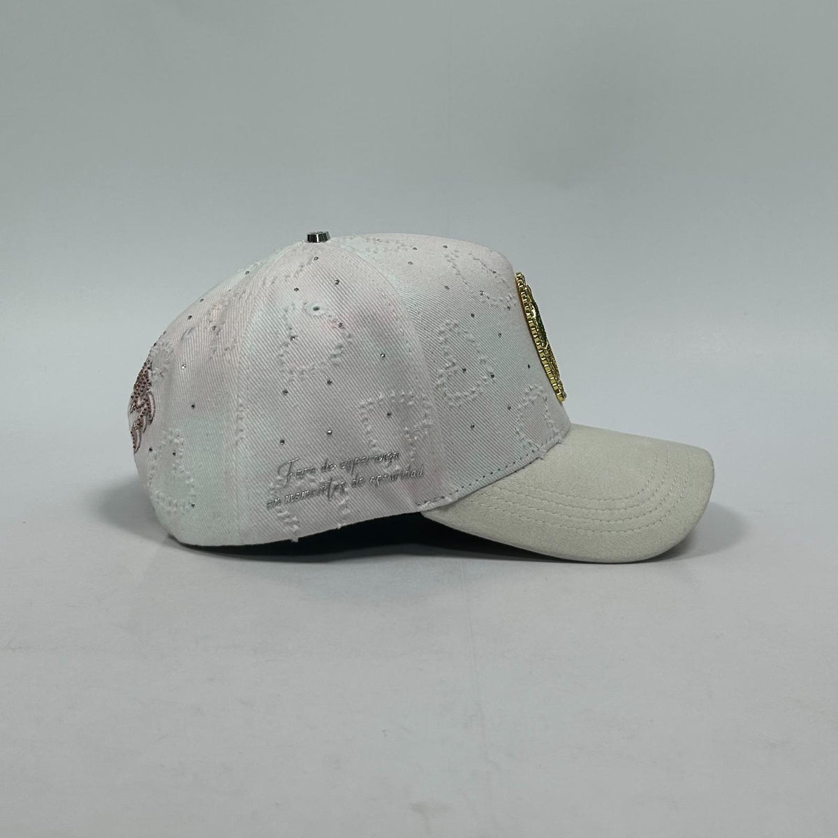 Gorra Virgen beige pink