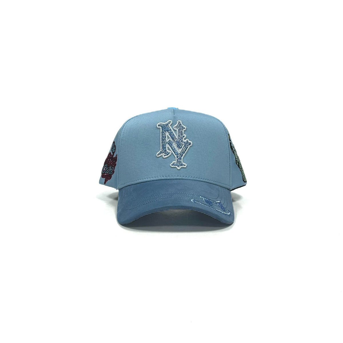 Gorra NY patches blue