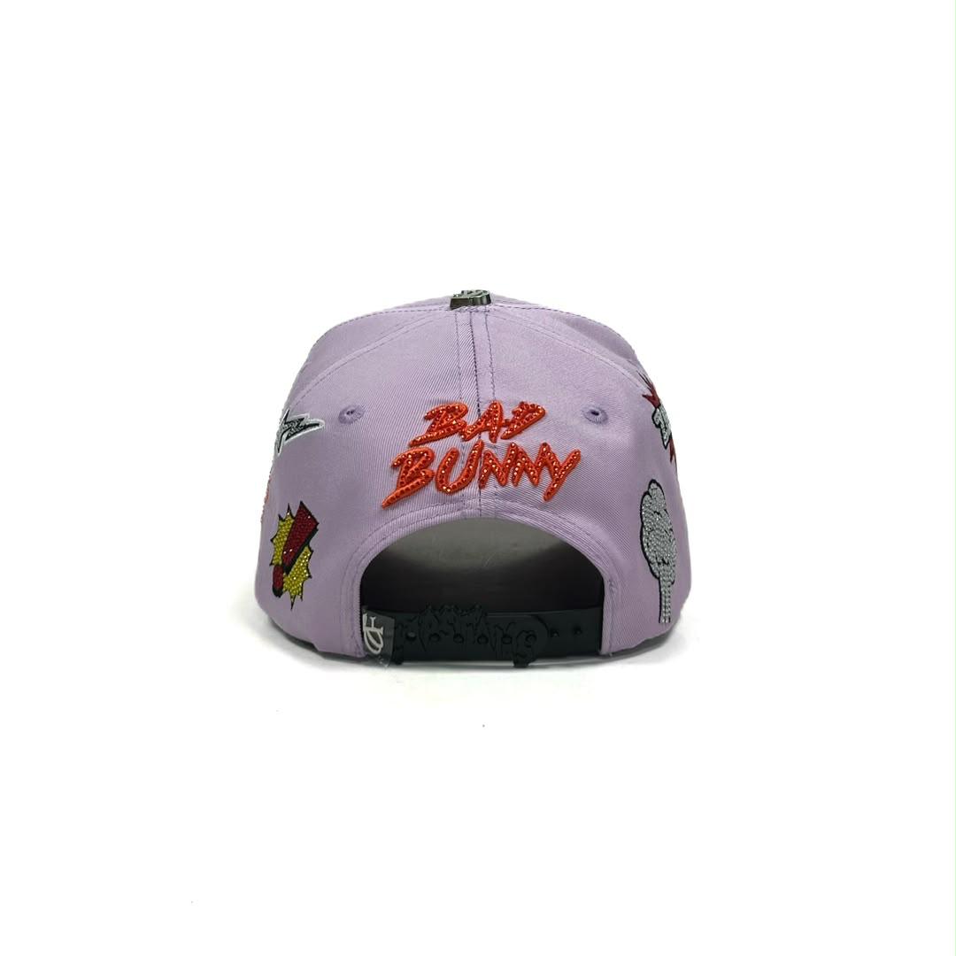Gorra Bad bunny lila