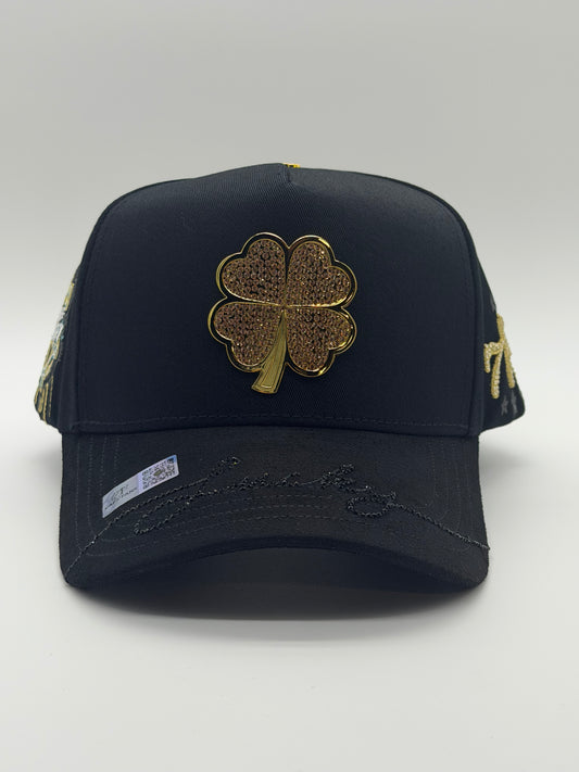 Gorra trébol black gold
