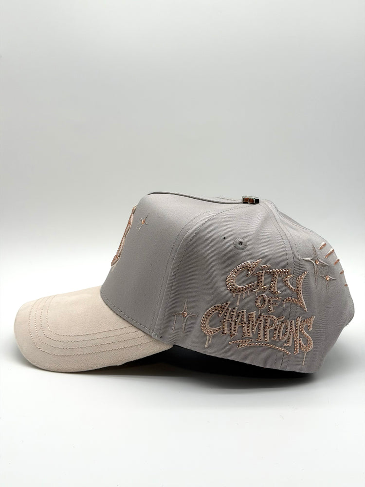 Gorra  Boston city gray-beige