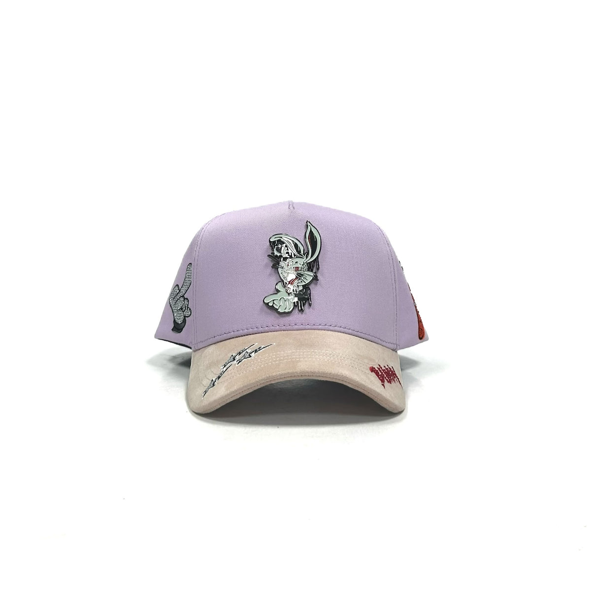 Gorra Bad bunny lila
