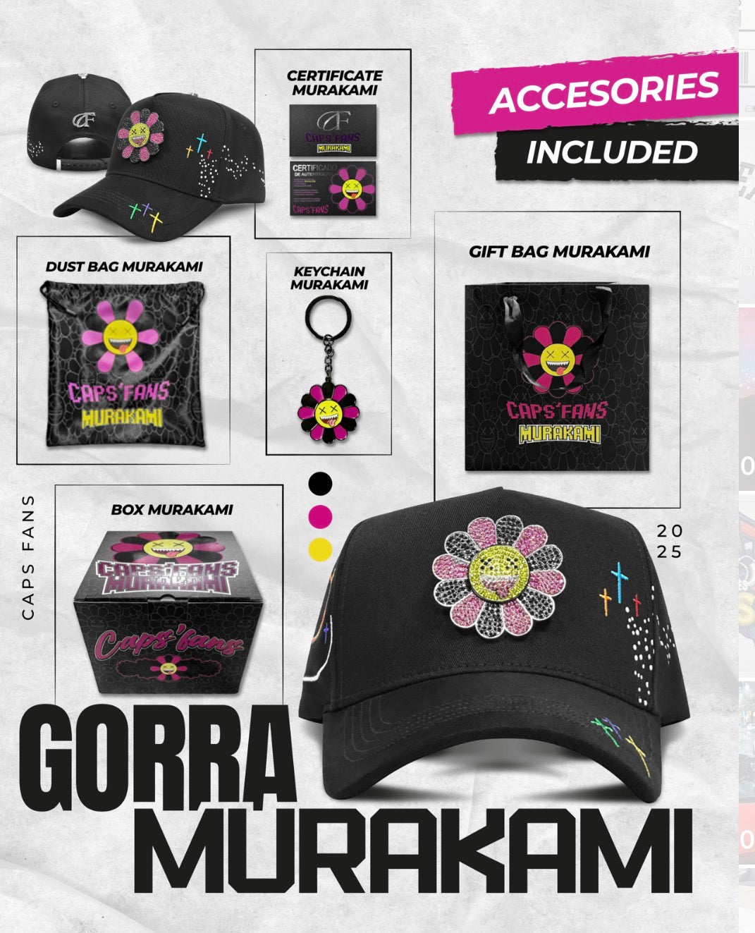 Gorra MURAKAMI 😜