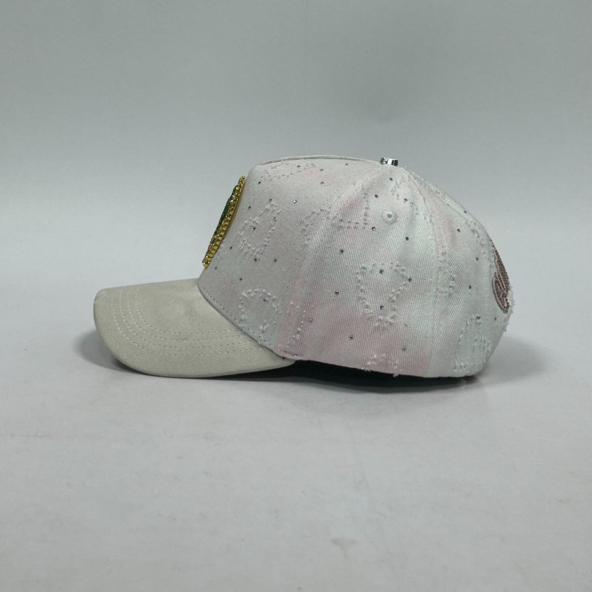 Gorra Virgen beige pink