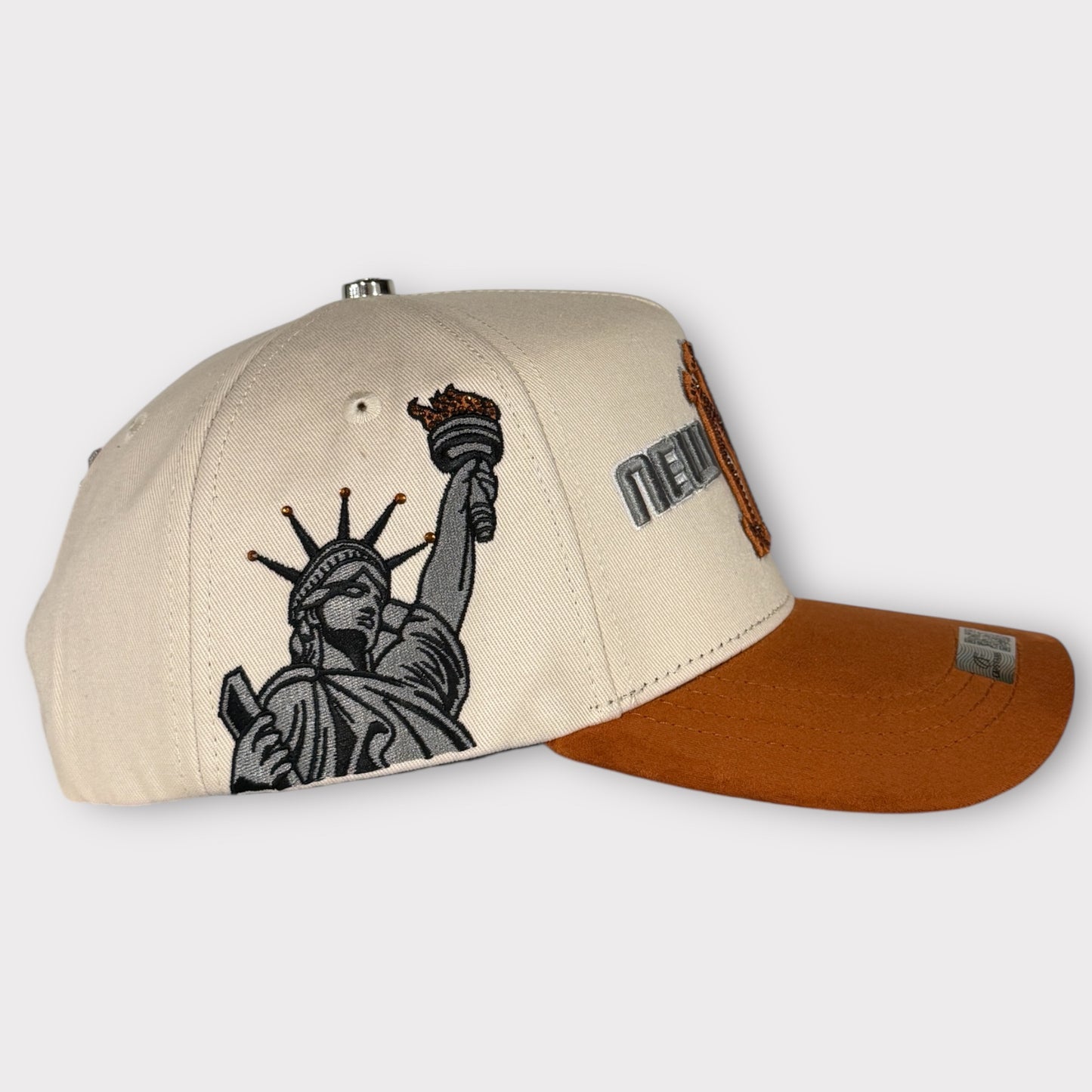 Gorra NY Cristals  beige
