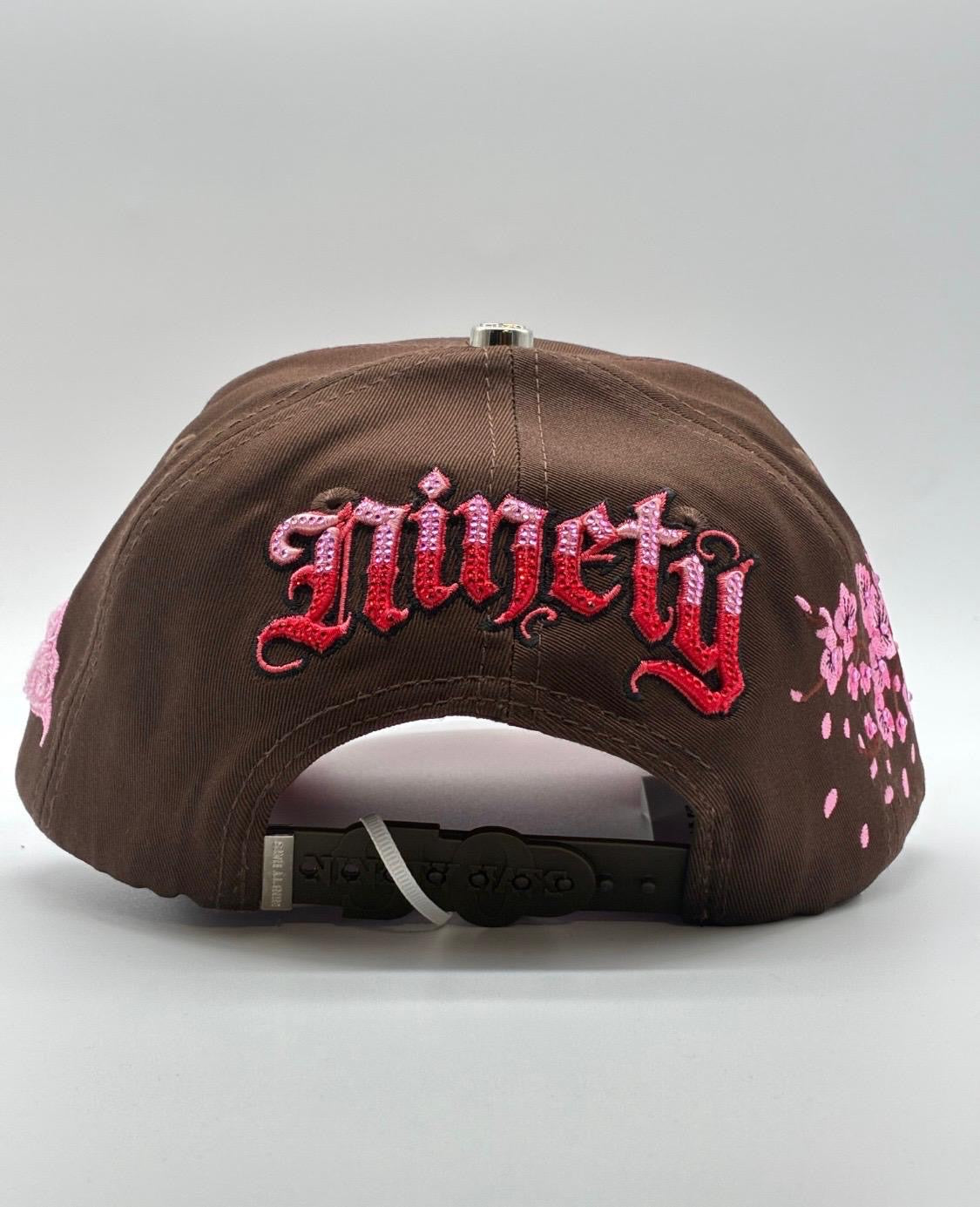 Gorra LA flores brown 90