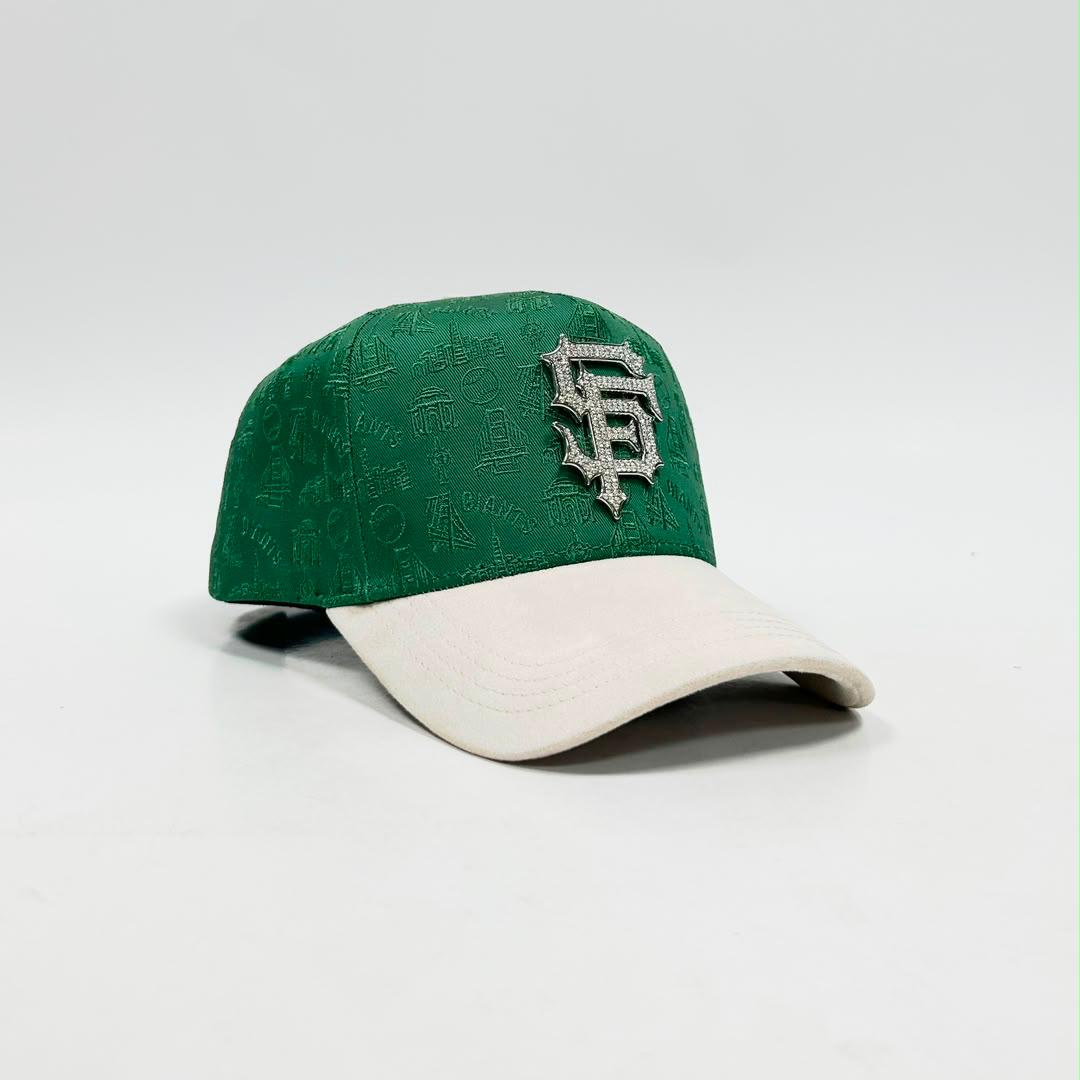 Gorra San Francisco beige green