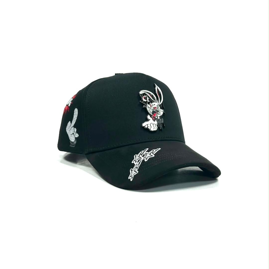 Gorra Bad Bunny black