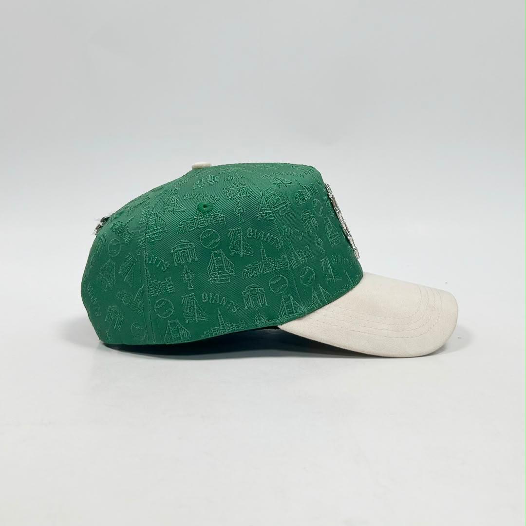 Gorra San Francisco beige green
