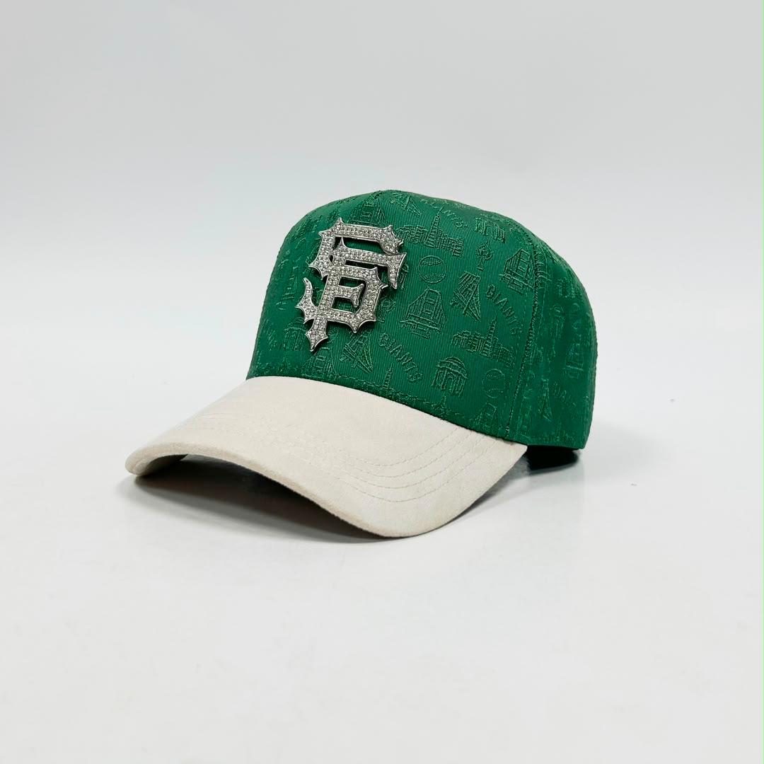 Gorra San Francisco beige green