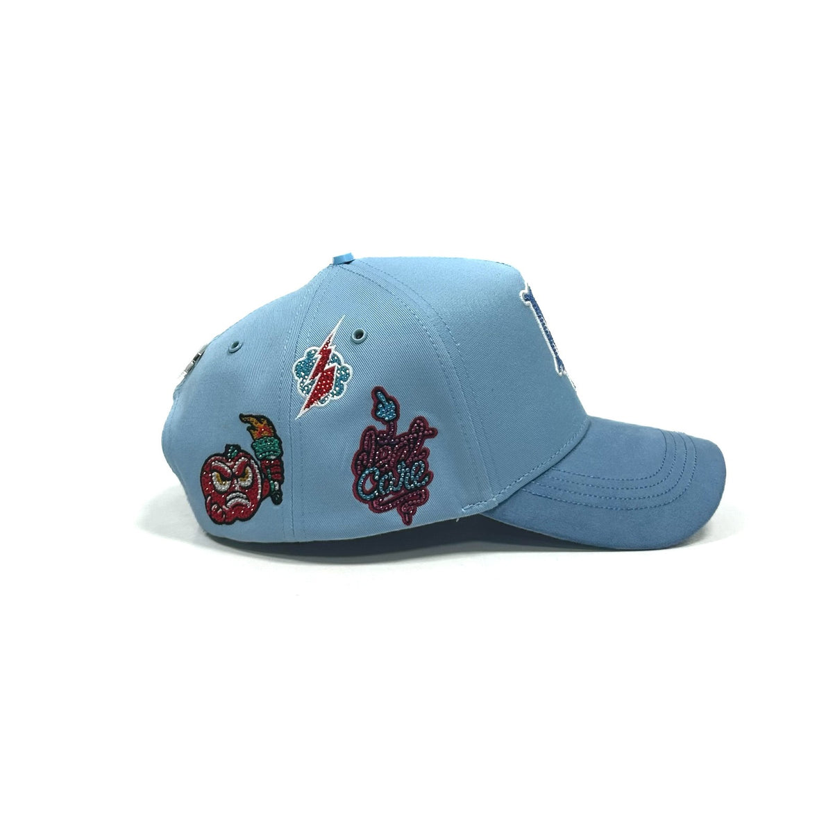 Gorra NY patches blue
