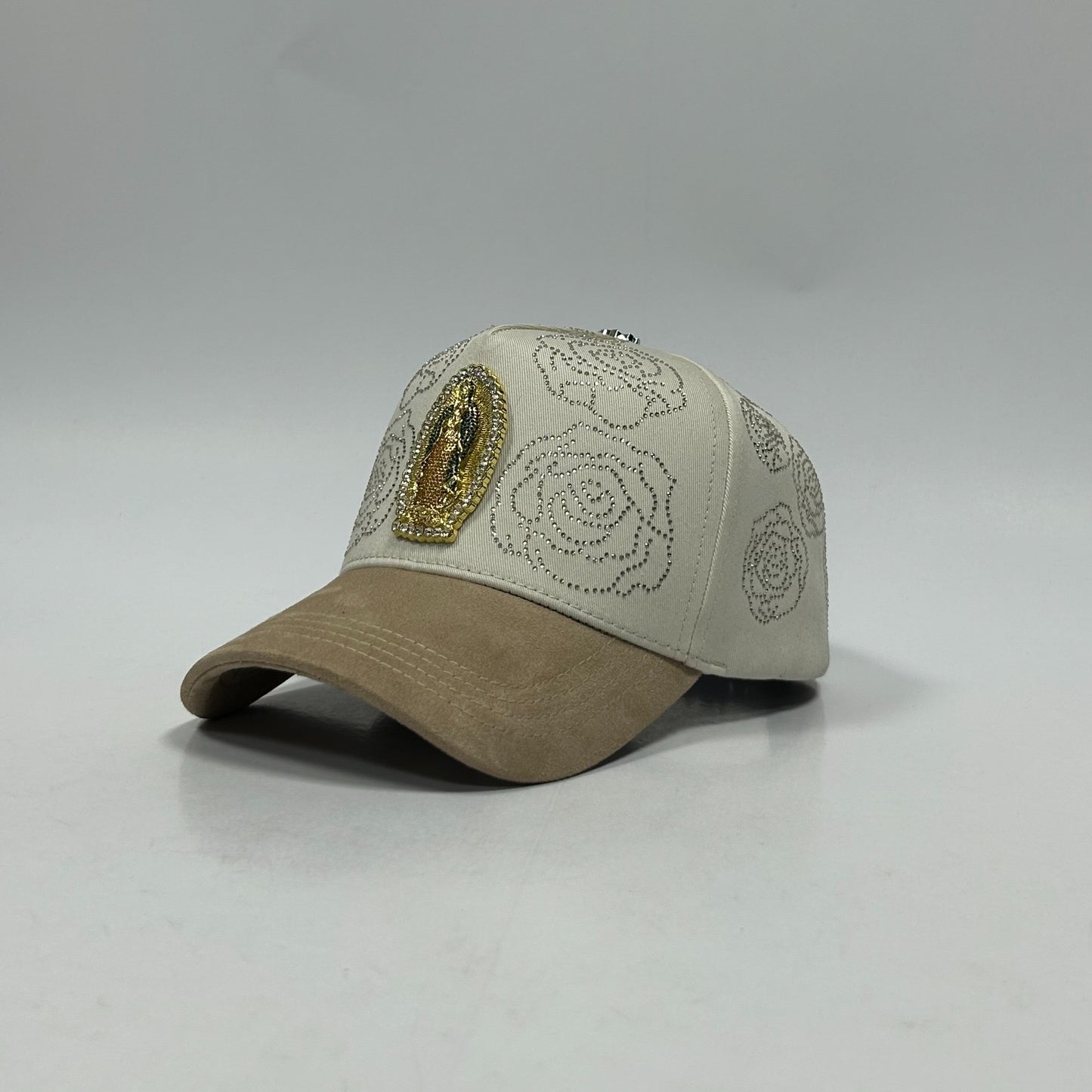 Gorra virgen Guadalupe beige