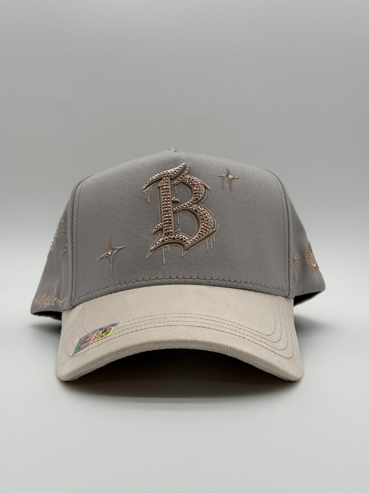 Gorra  Boston city gray-beige