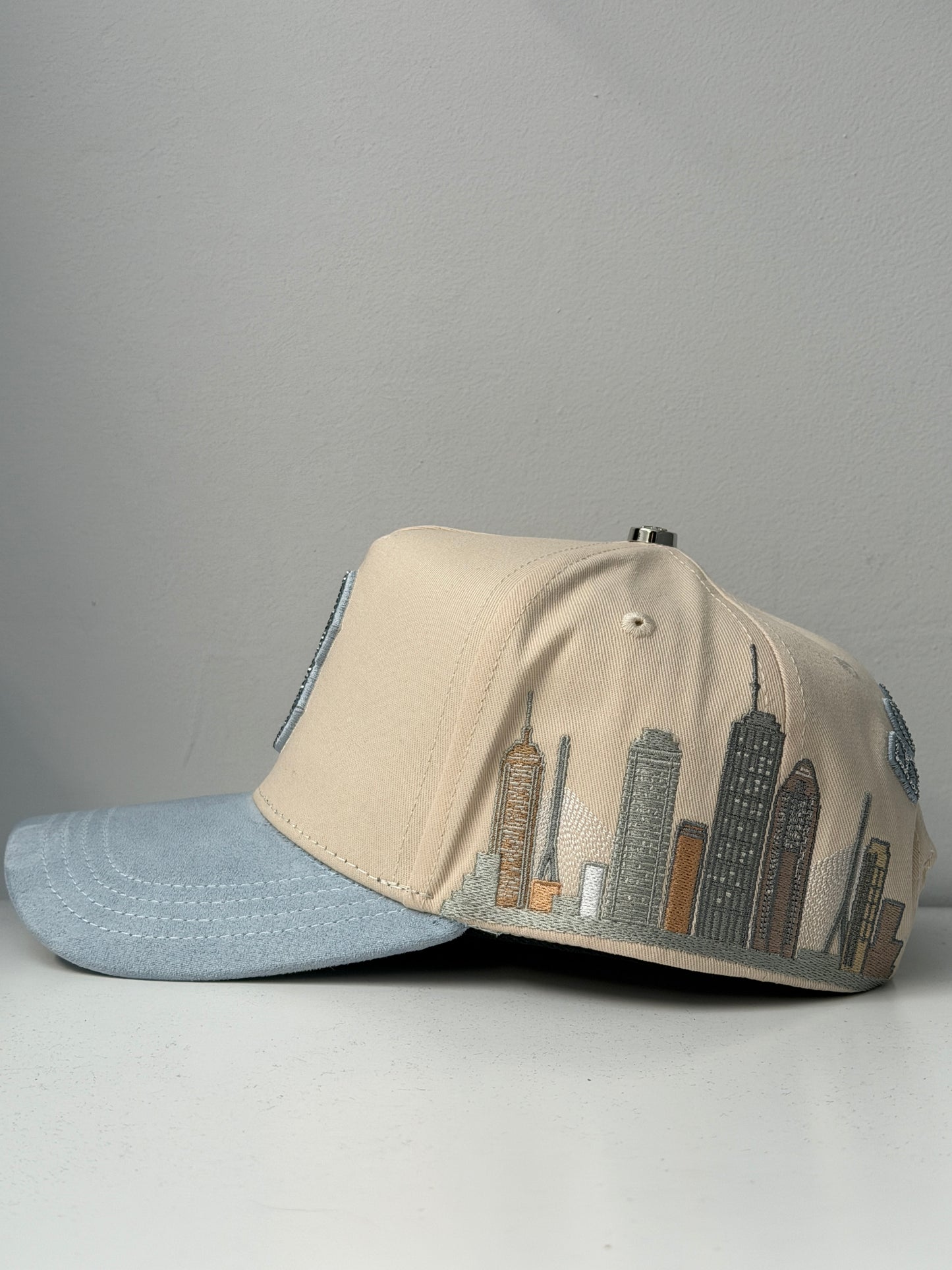 GORRA BOSTON BEIGE BLUE