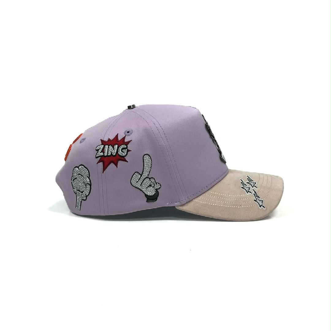 Gorra Bad bunny lila