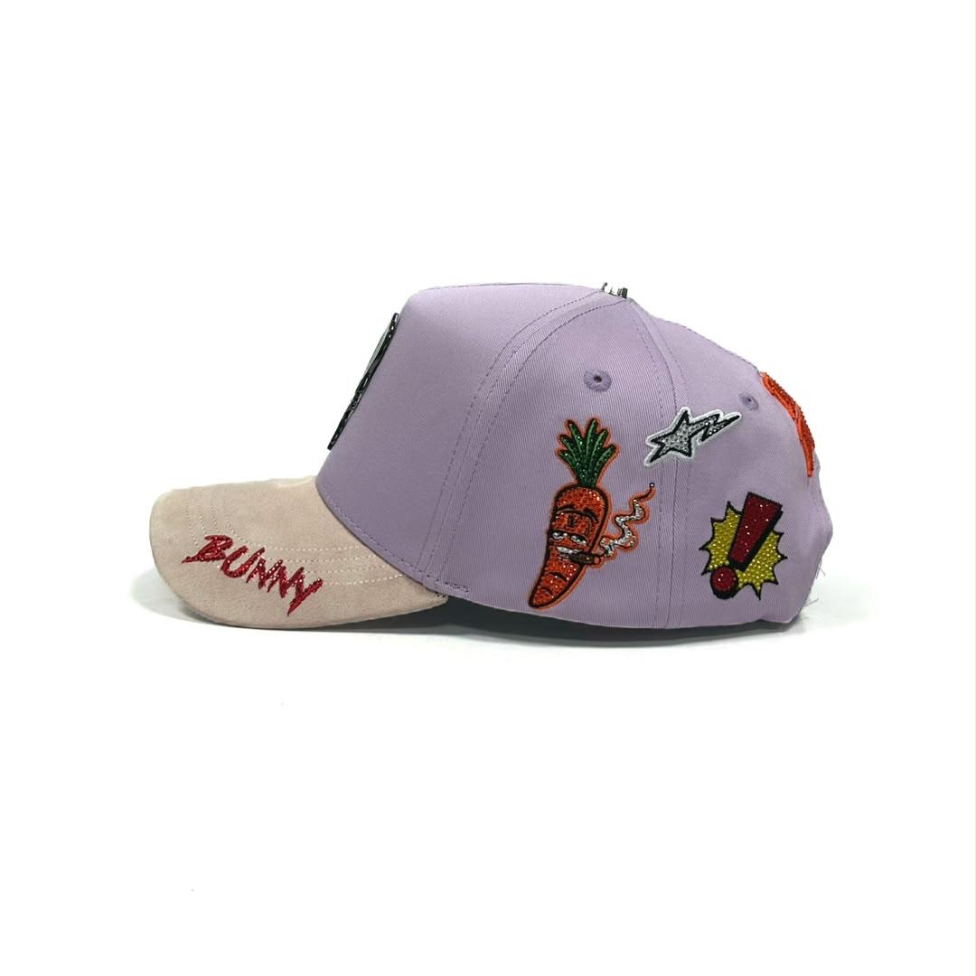 Gorra Bad bunny lila