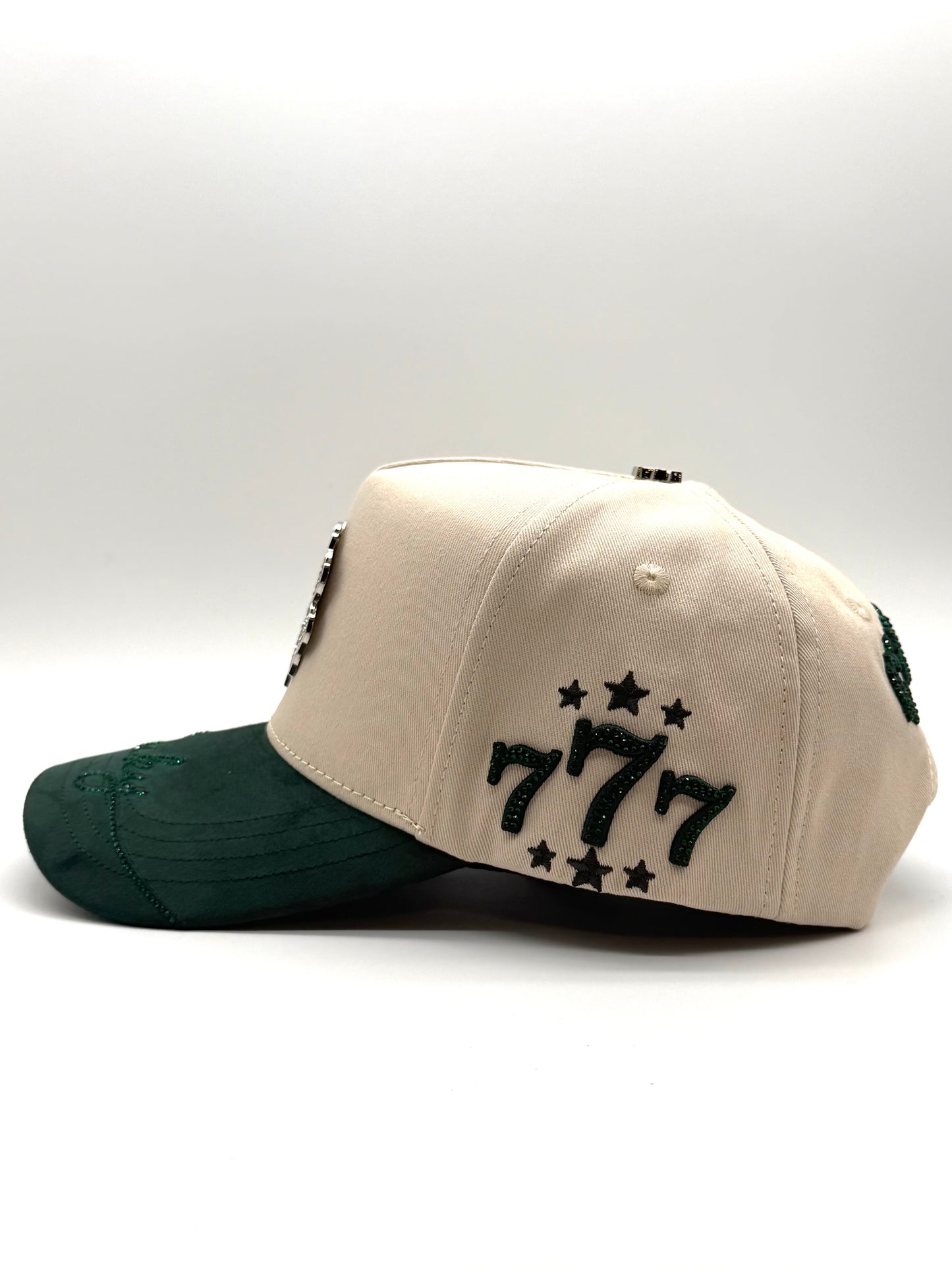 Gorra Trébol beige green