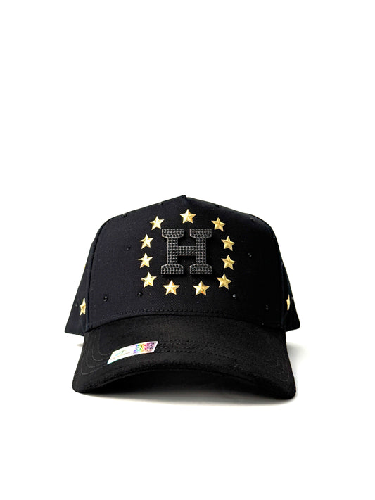 Gorra Houston stars gold