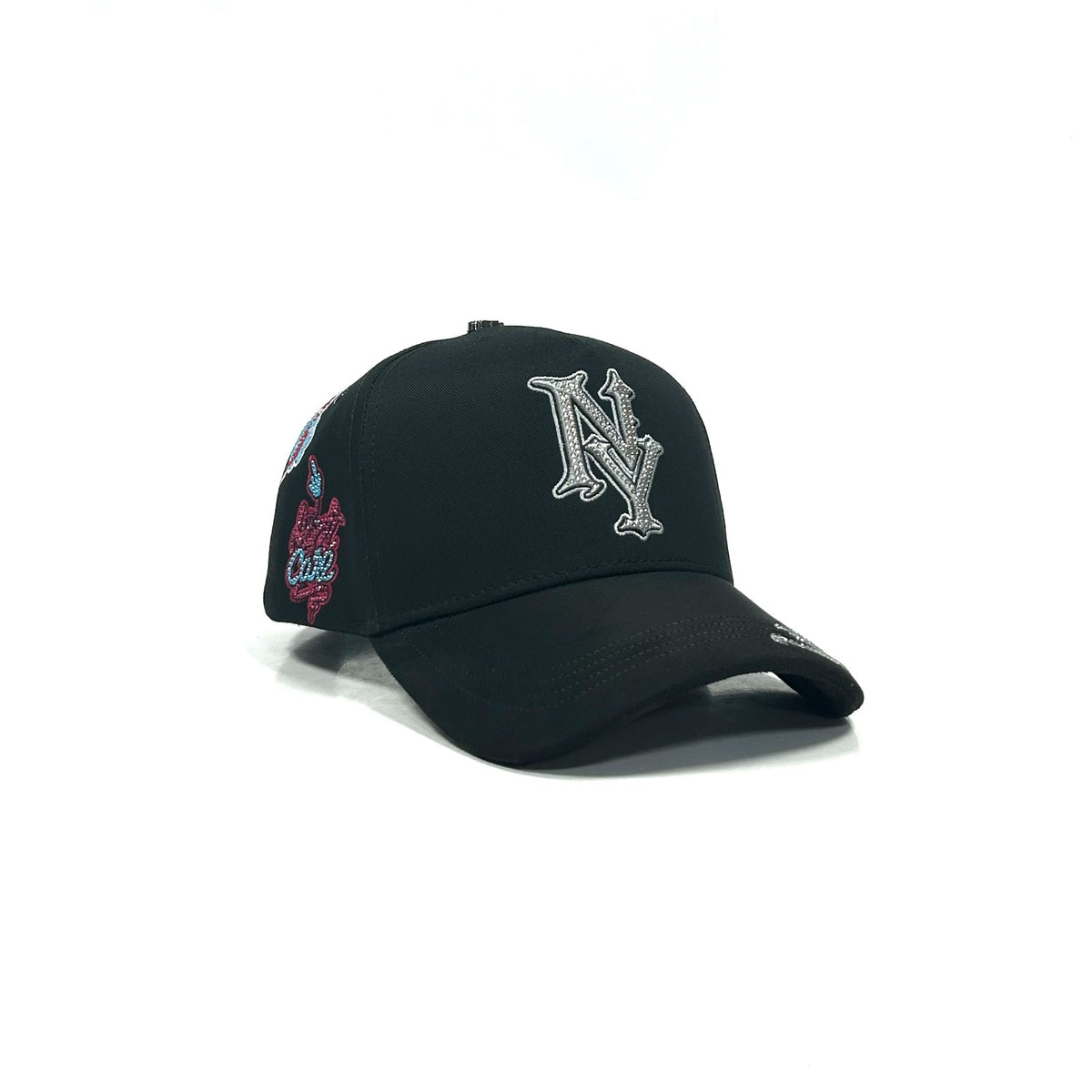 Gorra NY patches black