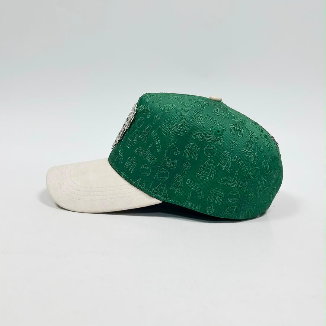 Gorra San Francisco beige green