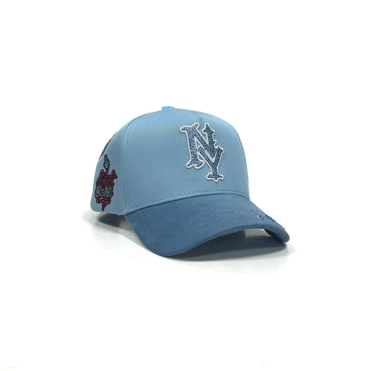 Gorra NY patches blue