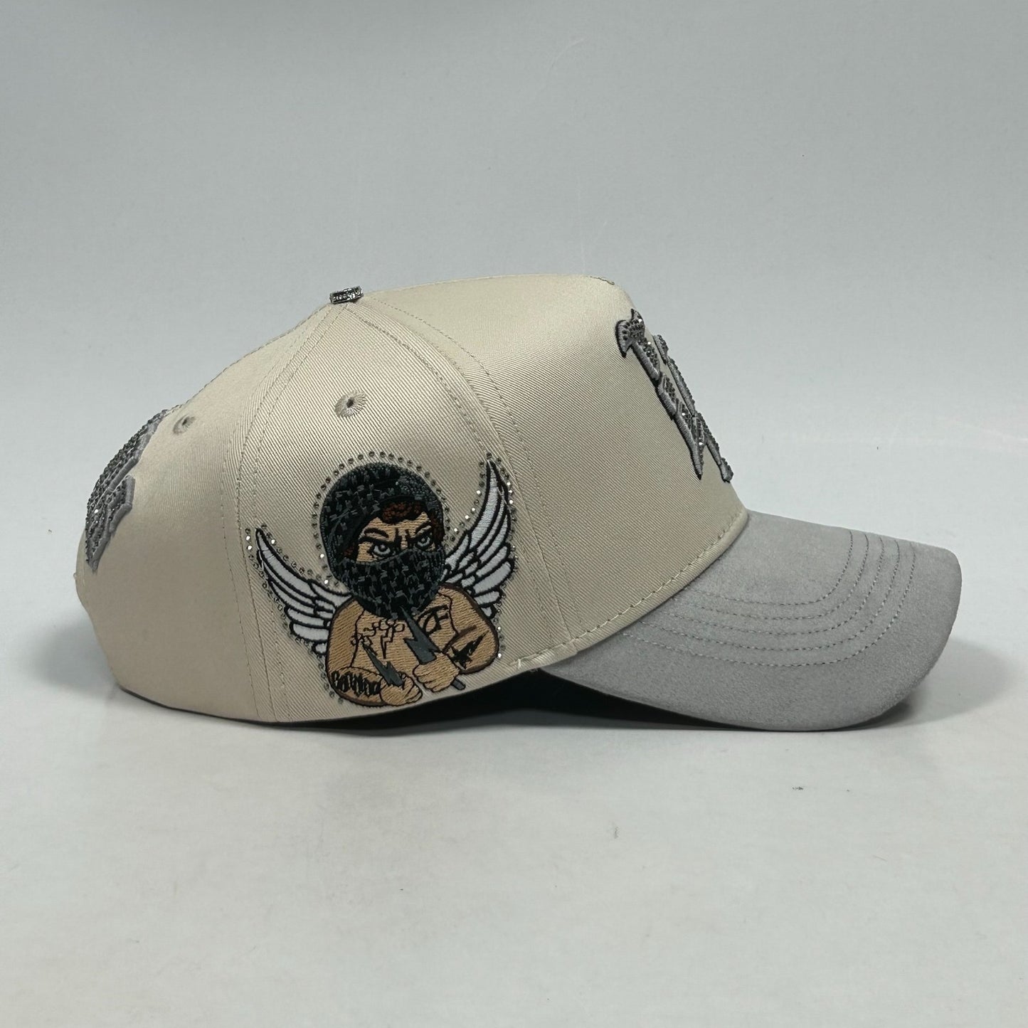 Gorra LA bad angel beige