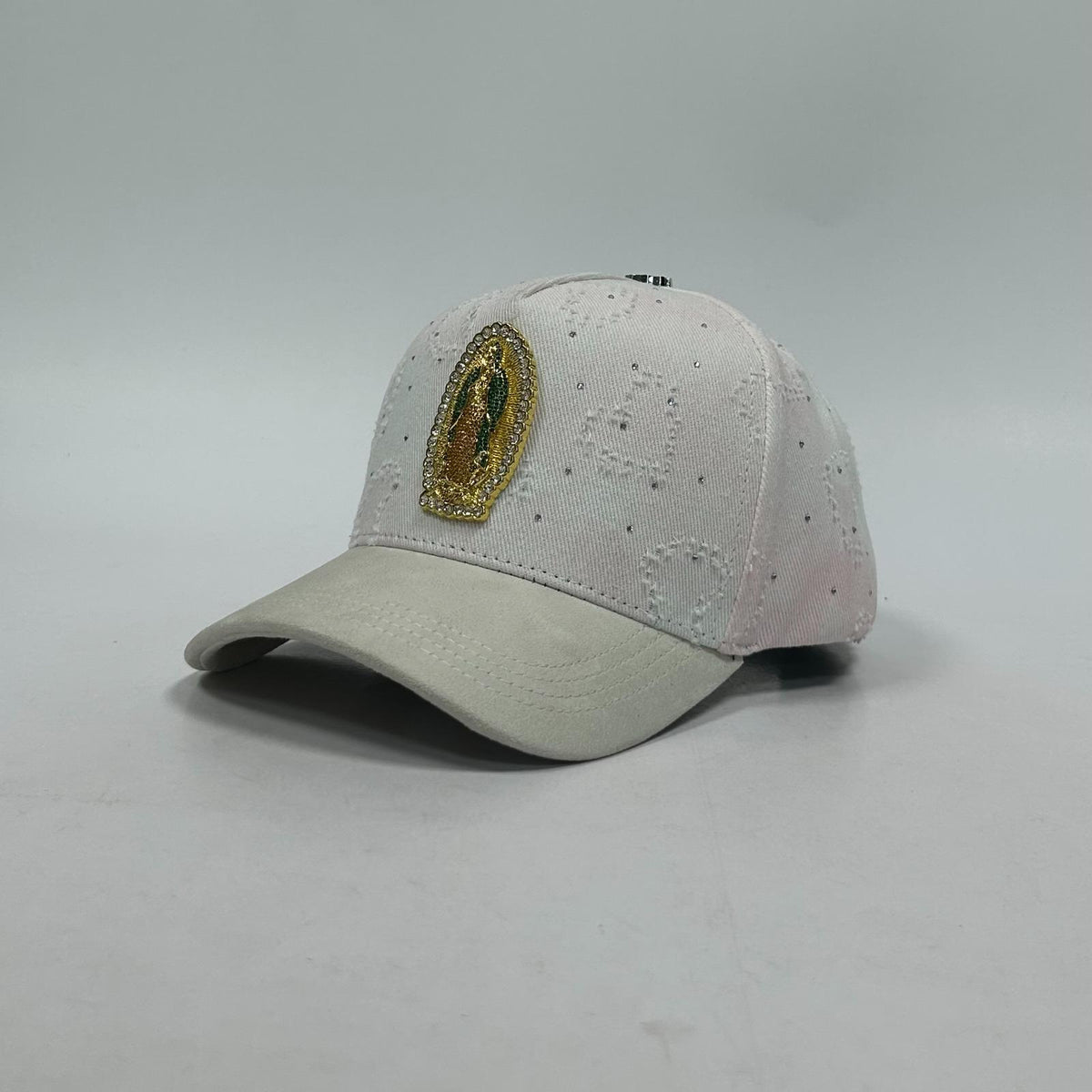 Gorra Virgen beige pink