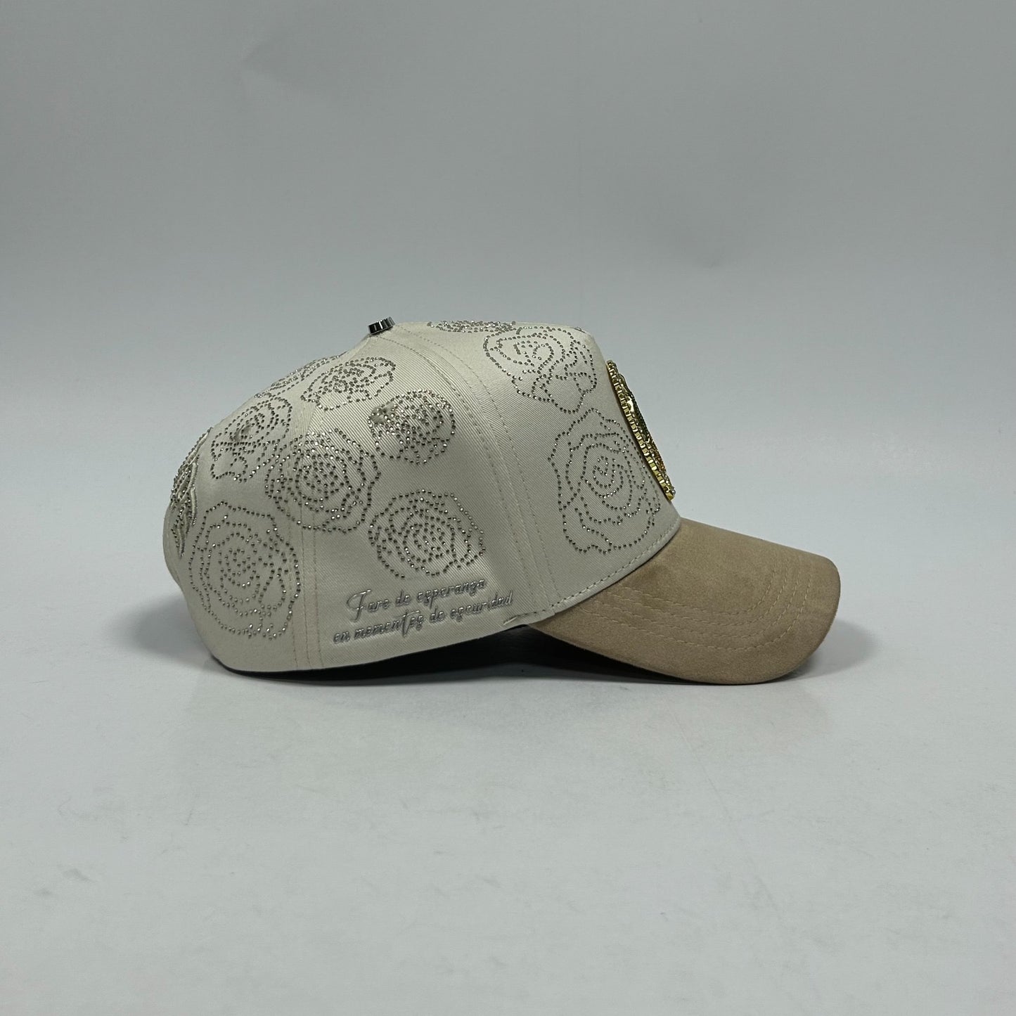Gorra virgen Guadalupe beige