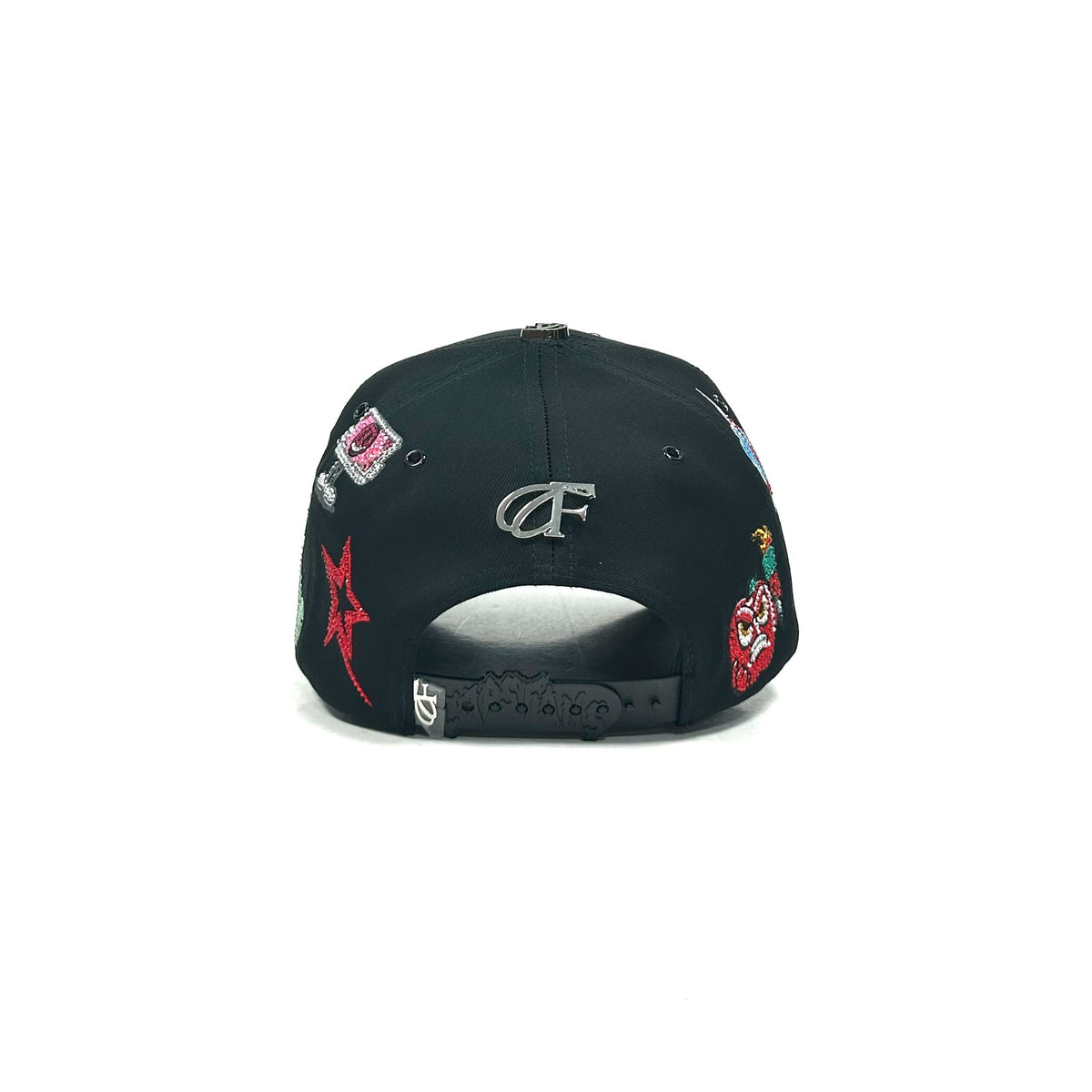 Gorra NY patches black