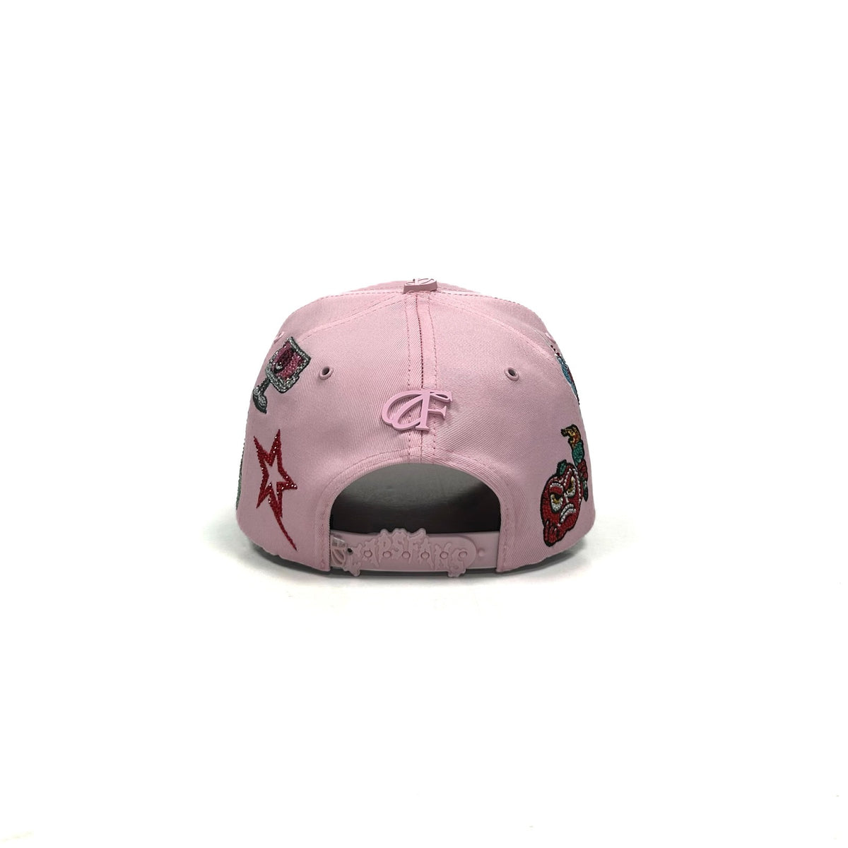 Gorra NY patches Pink