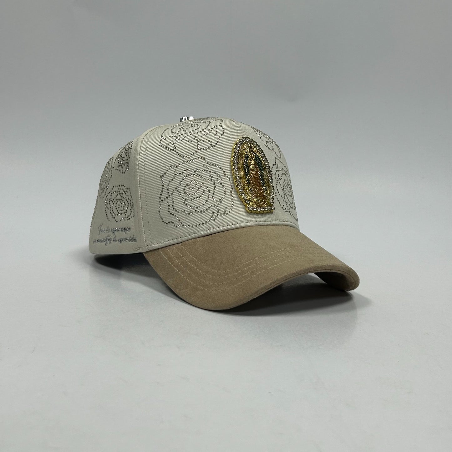 Gorra virgen Guadalupe beige