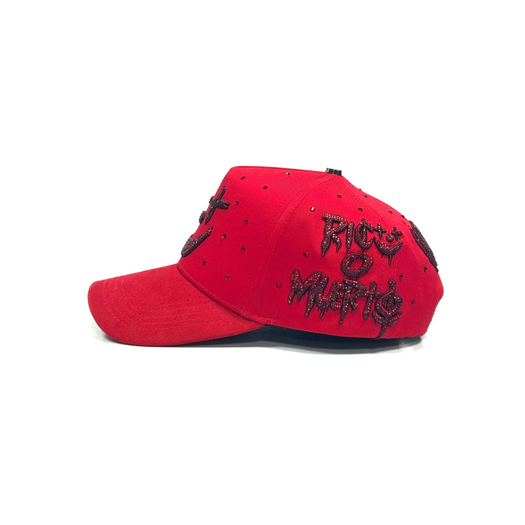 Gorra Rico o muerto full red