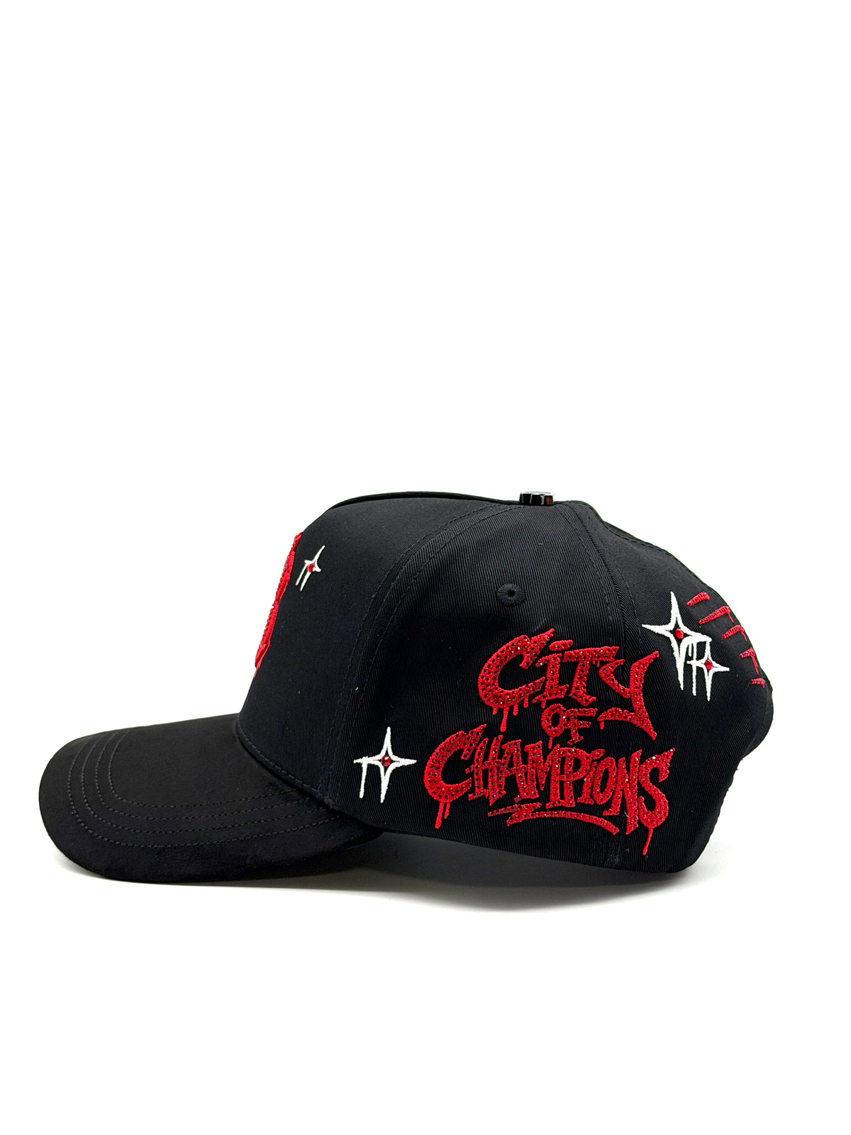Gorra Boston black red