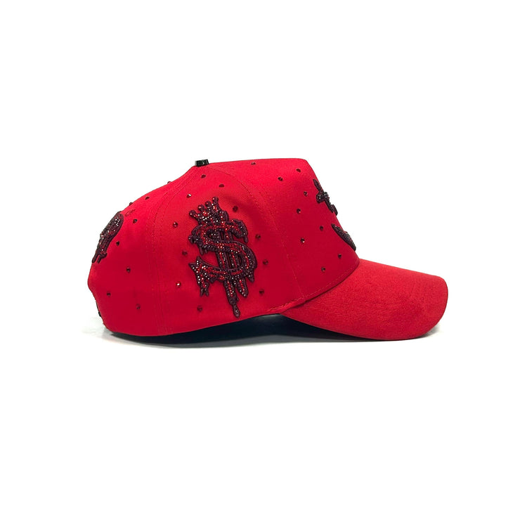 Gorra Rico o muerto full red