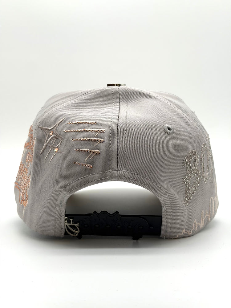Gorra  Boston city gray-beige
