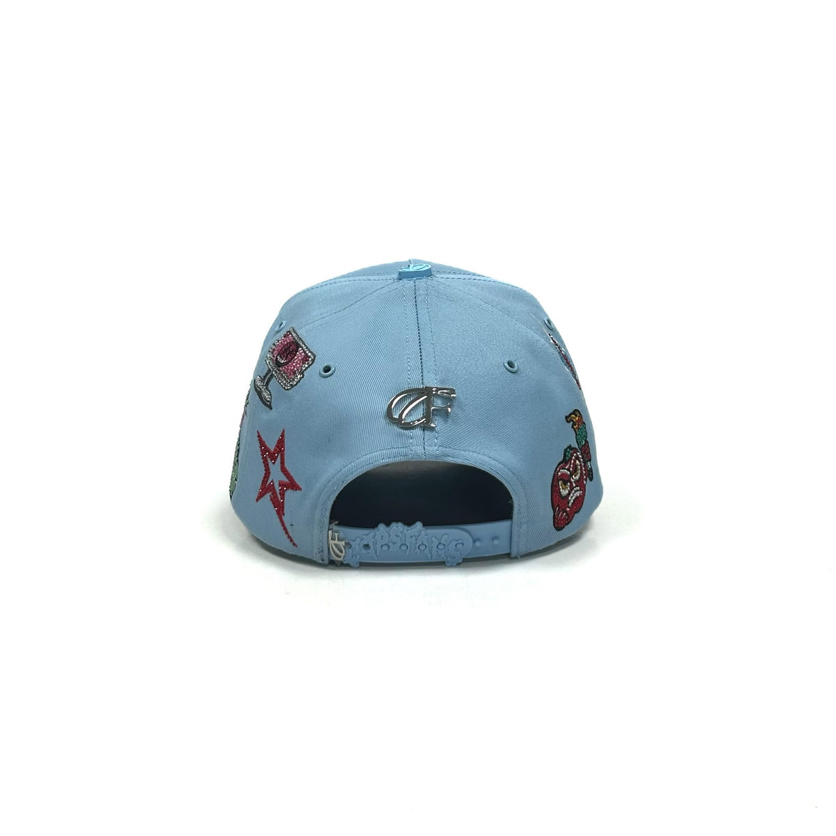 Gorra NY patches blue